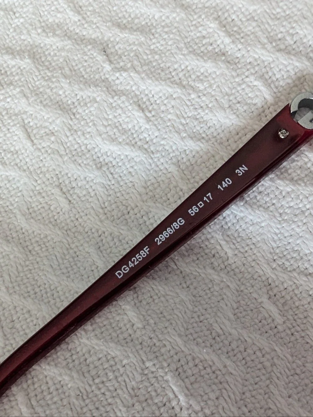 Dolce & Gabbana Burgundy Women's Sunglasses